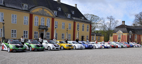 15 af landets bedste rallykørere gav journalisterne en tur, de aldrig glemmer.